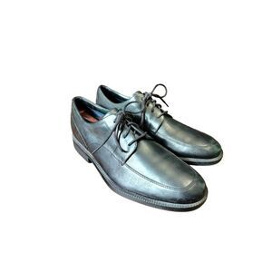 Rockport Dress Shoes Men's 9 Trutech Black Leather Dressports‎ Mod V80650 Durby